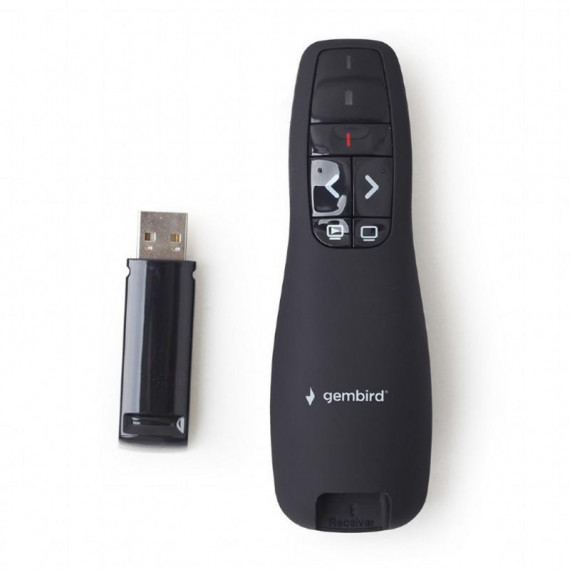 GEMBIRD Presentador Láser Inalámbrico WP-L-12