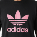 Trefoil T-shirt Black/lucpnk ADIDAS