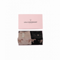 Pack de Calcetines LOLA CASADEMUNT Leopardo