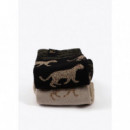 Pack de Calcetines LOLA CASADEMUNT Leopardo