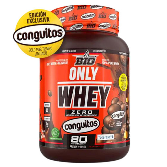 Only Whey Conguitos Dark Edicion Limitada Big - 1KG  BIG SUPPLEMENTS