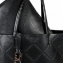 Bolso Shopper Monograma Rombos con Logo  LOLA CASADEMUNT