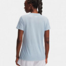 Camiseta con Cuello de Pico Ua Tech  UNDER ARMOUR