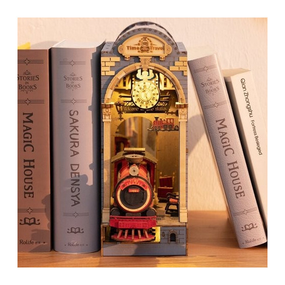 Maqueta Sujetalibros Time Travel Orient Express  MADNESSTOYS