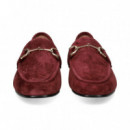 Mocasin Eslabon ante Burdeos  BIBI LOU