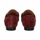 Mocasin Eslabon ante Burdeos  BIBI LOU