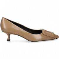 Salon Cuadro Piel Arrugada Beige  BIBI LOU