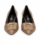 Salon Cuadro Piel Arrugada Beige  BIBI LOU