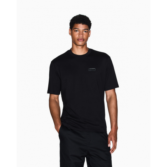 Camiseta ARMANI EXCHANGE Logo Monocolor Negra
