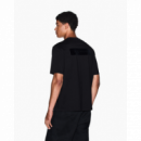 Camiseta ARMANI EXCHANGE Logo Monocolor Negra