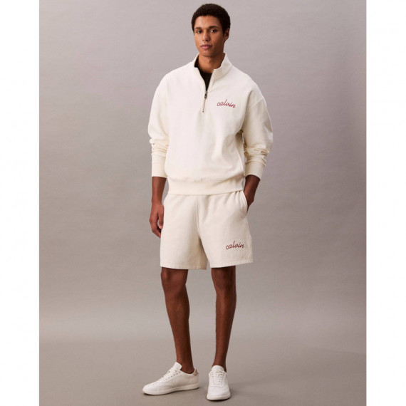 Premium Terry Chain Stitch Short Tofu  CALVIN KLEIN