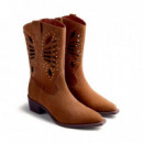 Botas Cowboy Piel Miltona  GIOSEPPO