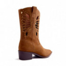 Botas Cowboy Piel Miltona  GIOSEPPO