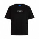 Camiseta Con Silueta Del Logotipo