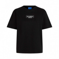 Camiseta Con Silueta Del Logotipo