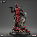 Estatua Deadpool, Babypool y Dogpool Deadpool & Lobezno Marvel  IRON STUDIOS