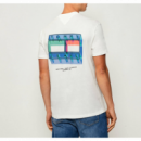 Camiseta TOMMY JEANS Play Tee Blanca