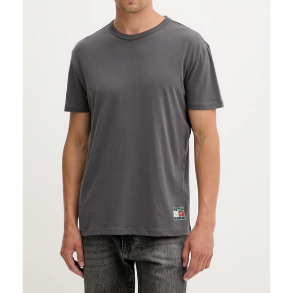 Camiseta TOMMY JEANS Gris Oscura Logo Espalda