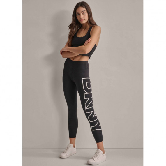 High Waist 7/8  Tight Black/ White  DKNY