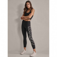 High Waist 7/8  Tight Black/ White  DKNY