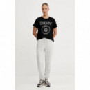 DKNY Medallion  Tee Black/black/sivler