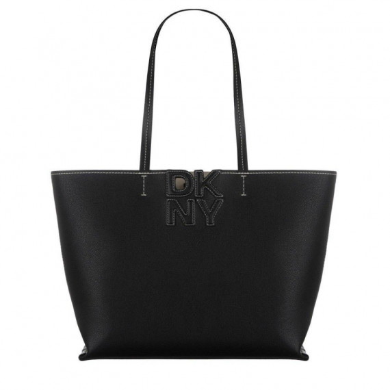 Nicole Tote Black/lt Taupe  DKNY