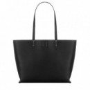 Nicole Tote Black/lt Taupe  DKNY