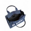 Hadlee Md Tote Denim  DKNY