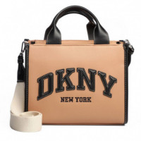 Hadlee Sm Tote Cappuccino/black  DKNY