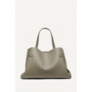 Bryar Lg Satchel Utility Green  DKNY