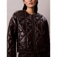 Logo Quilted Insulated Liner Jac Black  CALVIN KLEIN