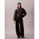 Logo Quilted Insulated Liner Jac Black  CALVIN KLEIN