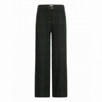 Pantalones ICHI Kate Woolley Black Green Check