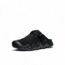 Calzado Zuecos KEEN M Hyperport Leather Black