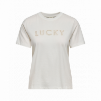 JACQUELINE DE YONG Camisetas Mujer Camiseta Jdy Selma Open Embroidery Lucky Cloud Dancer