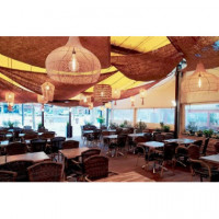 Lona de Sombra- Fibra de Coco Artesanal- 3X3X3 Metros- la Scourtinerie®- Exterior  LA SCOURTINERIE