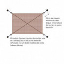 Lona de Sombra- Fibra de Coco Artesanal- 3X4 Metros- M2- la Scourtinerie®- Exterior  LA SCOURTINERIE