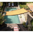 Lona de Sombra- Fibra de Coco Natural- 3X3 Metros- la Scourtinerie®- Exterior  LA SCOURTINERIE