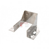 Soporte Inox 18/8 Para Vigas Modelo 353 - 80 X 120 Mm