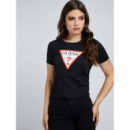 Camiseta GUESS Logo Negro