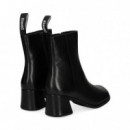Botin Piel Negro  CAMPER