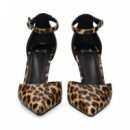 Abierto Lados Gilda Negro/leopard  EXE