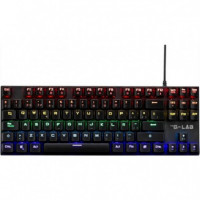 THE G-LAB Keyz Mercury Tkl Teclado Gaming Mecánico Rgb