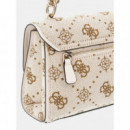 Bolso Bandolera Neda con Logotipo 4G Peony de GUESS