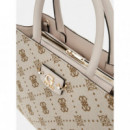 Bolso de Mano Neda con Logotipo 4G Peony de GUESS