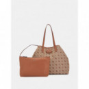 Bolso de Compras con Logotipo de Peonía Neda 4G de GUESS