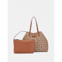 Bolso de Compras con Logotipo de Peonía Neda 4G de GUESS