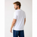 Camiseta GUESS Printed 4G Logo Blanca