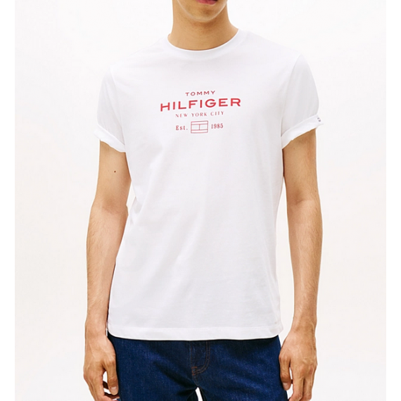 Camiseta TOMMY HILFIGER Graphic Blanca
