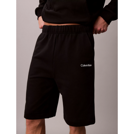 Bermuda Calvin Klein Fleece negra